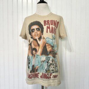 Bruno Mars Moonshine Jungle Tour 2013 T Shirt Concert Merch Size S